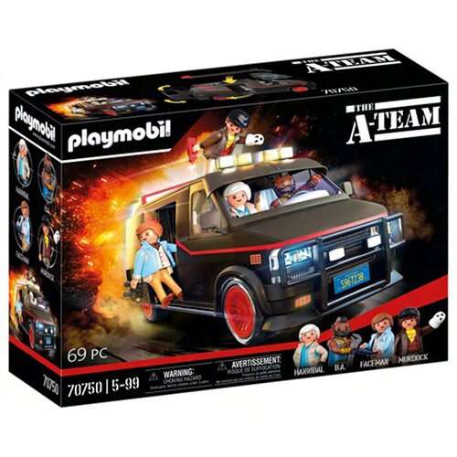 Playmobil: Super tímové vozidlo s figúrkami 70750 33640398