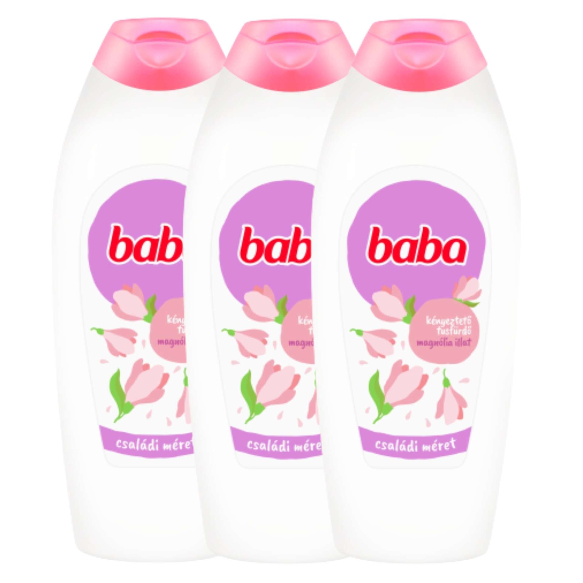 E-shop Kúpeľ na detskú sprchu Magnólia 3x750ml
