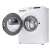 Samsung WW80T552DAW/S6 8kg Frontlader Waschmaschine mit AddWash Tür offen, weiß