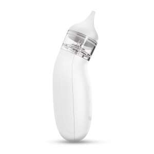 Elektryczny aspirator do nosa Neno Aria, biały, widok z boku - Neno