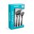 Bewello Luxury Chef 16-piece matte black cutlery set packaging