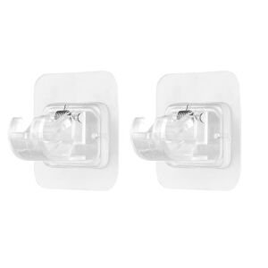 Öntapadó függönyrúd tartó 2 db 131413234 - Vitrázsrúd