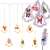 LED Christmas curtain lights with 10 Christmas tree shaped lights, 3m long