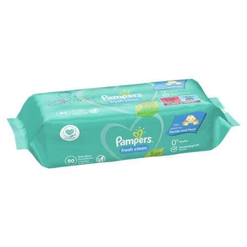 Pampers Fresh Clean Șervețele umede 80 bucăți, pachet
