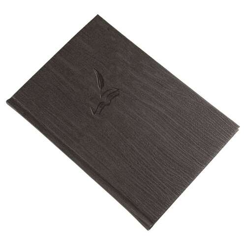 Realsystem Fashion Kniha hostí, formát A4, s bielymi stránkami, tmavosivý obal