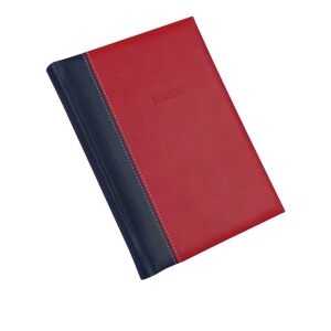 Realsystem Linett B5 2023 weekly calendar, blue and red cover - REALSYSTEM