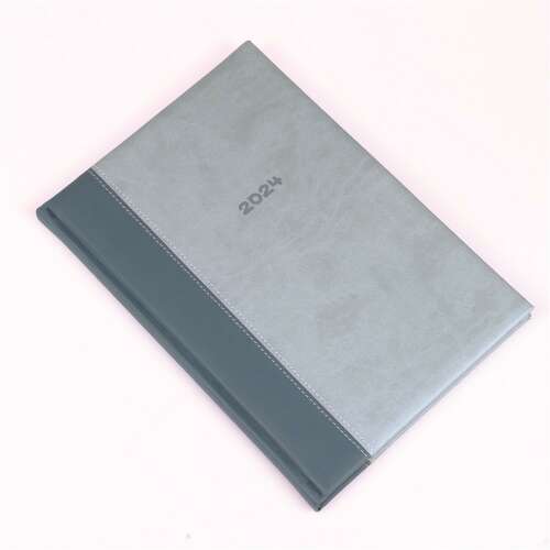 2024 Linett B/5 Weekly Planner with White Pages Blue-Turquoise Realsystem