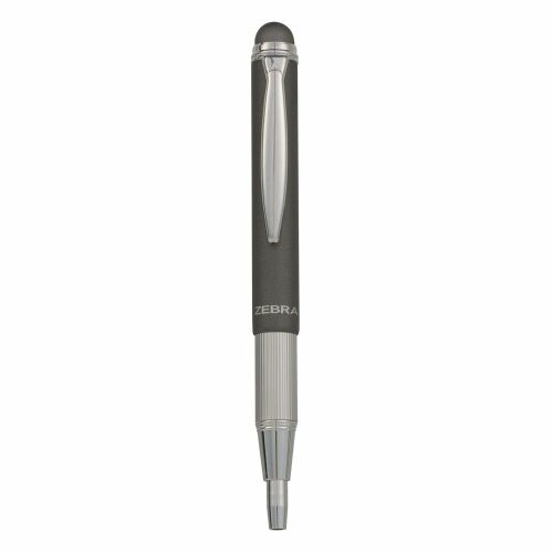 Golyóstoll metál szürke test, Zebra Stylus Telescopic, írásszín kék 177335917 - Toll