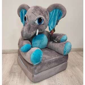 Plüss babafotel - Kék elefánt 86095535 