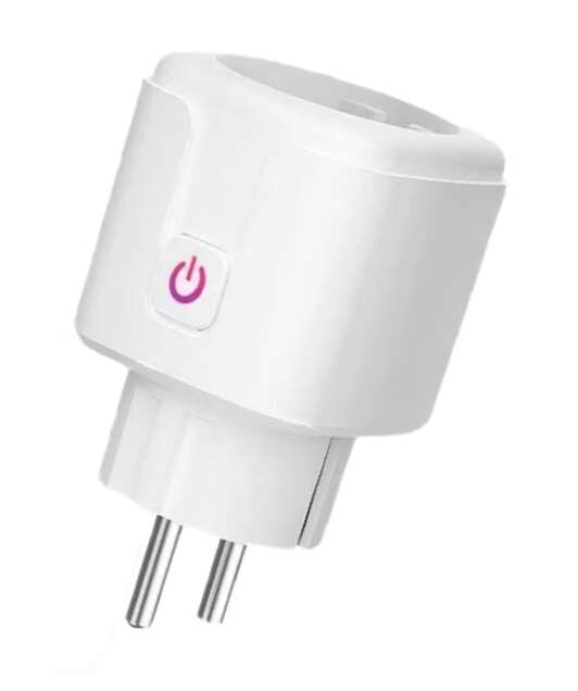 AOVO Smart Plug WiFi Socket EU 16A Power Monitor Timing Tuya Smart Life APP Control