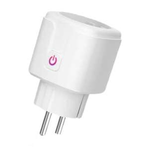 AOVO Smart Plug WiFi Socket EU 16A Power Monitor Timing Tuya Smart Life APP Control