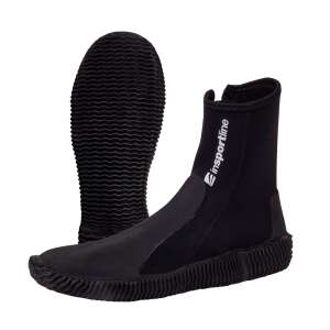 inSPORTline Imotsea 2 mm neoprén vízipcipő, fekete, elülső nézet - Vízicipő