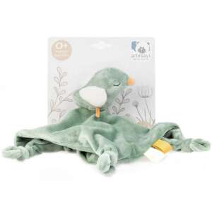 Artesavi plüss madár alvókendő babáknak, zöld színben - Artesavi
