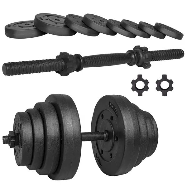 Springos Súlyzó készlet 1x20kg - Fekete