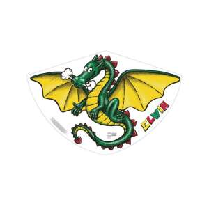 Elwin Drachen, grüner Drachen, Kinderdrachen, fliegender Drachen - Sport & Freizeit