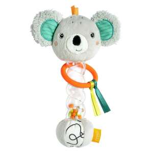 babyFehn Koala Rattle, a soft plush toy with a rattle and a ring for baby's hands - Rattle