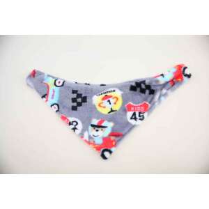 Baba nyakkendő, vidám autó és medve mintával, fiúknak és lányoknak egyaránt - Gyerek sál
