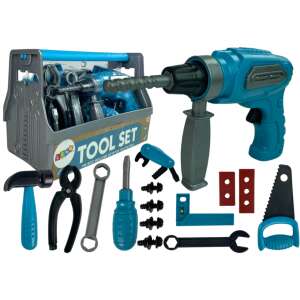 Tool Set with Drill - Blue