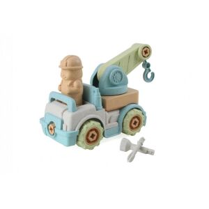 MAGNI Öko Fa Darus Teherautó - Összeszerelhető Játék - 17x20x11cm