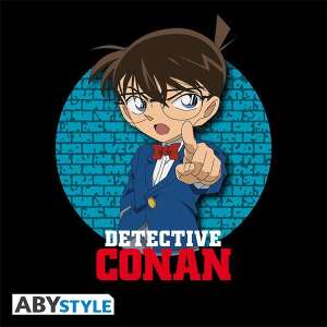 Detective Conan "Conan" fekete féri póló, L méret 86121887 