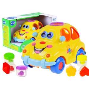 Autó formákkal, Fények, Hangokkal a legkisebbeknek 33687001 Fejlesztő játékok babáknak