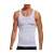 White men's slimming tank top, body shaper, breathable, comfortable