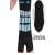 Black men's slimming tank top, body shaper, breathable, comfortable, showing the control area
