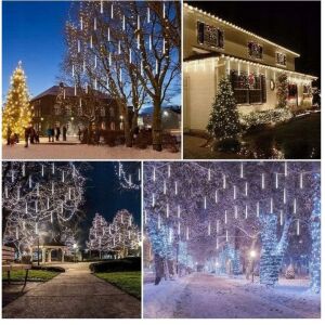 Instalacja świąteczna, łowcy meteorytów, ciepła biel - ciepła biel 131317737 - Lightshine