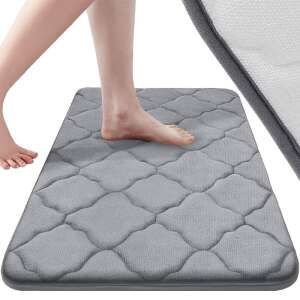 Welora® Memóriahabos Fürdőszőnyeg - Gyors Száradás - 50x40 cm