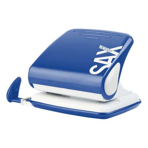 SAX Design 418 blue 2-hole punch, 25 sheets capacity