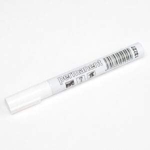 PERMANENT Fehér Jelölőfilc - Hőálló (80°C)