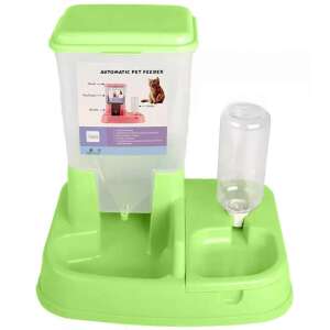 Automata Kisállat Etető-Itató - 5L/0.5L - Zöld