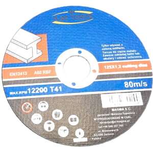 Vágótárcsa - Acél - 125x1,2 mm