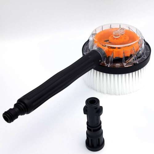 Rotačná hlava kefy pre vysokotlakový čistič Karcher K2-K7, na umývanie áut, s adaptérom na záhradnú hadicu