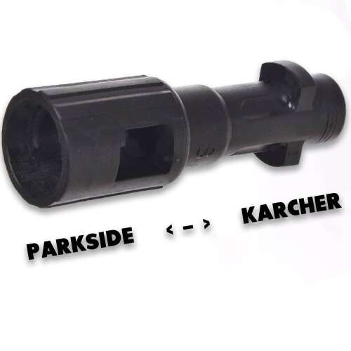 Adaptor pentru aparatul de spalat cu presiune, Karcher, Plastic, Negru
