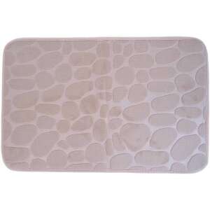 Kavicsmintás Fürdőszobaszőnyeg - Bézs - 60x40 cm