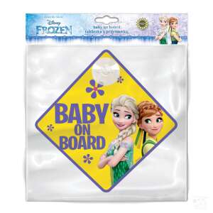 Disney Frozen - Baby On The Board Tapadókorongos Tábla 86243012 Baby on board jelzések