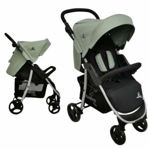 Asalvo America 2 cărucior 0-22 kg pliabil plat