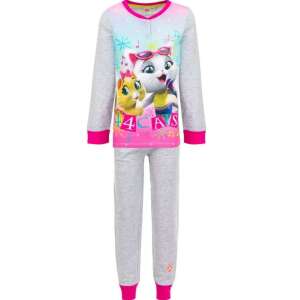 44 Cats pizsama Cicusok/Csacska Macskák SZÜRKE PINK 9 év (134 cm) 86271997 Gyerek pizsamák, hálóingek - Lány