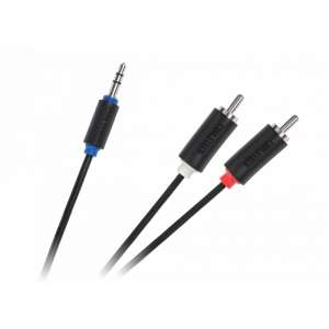 Jack 3.5-2RCA kábel 10m Cabletech szabvány