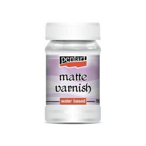 Közelkép a Pentart Matt Lakkról - Vízbázisú, 100ml - Pentart