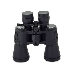 Binoclu negru cu zoom 10-90x50, vedere din față - Articole foto, video și optică