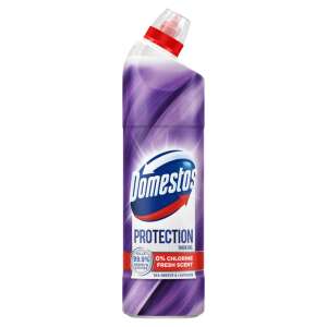 Domestos Protection Hustý gél na čistenie toaliet, 0% chlóru, vôňa morského vánku a levandule, 700ml - Dezinfekčný prostriedok pre domácnosť