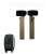 Subaru autókulcs pengék, 2 db, TOY48 kulcs blank, illeszkedik Subaru Ascent, BRZ, WRX, Crosstrek, Forester, Legacy, Impreza, Outback modellekhez
