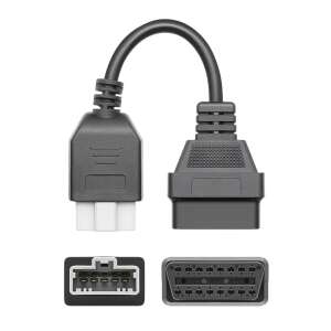 Honda OBD2 adapter kábel, 5 tűs -&gt; 16 tűs csatlakozó - Gépjármű diagnosztikai eszköz kiegészítő