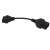 Mazda OBD2 adapter kábel, 17 tűs csatlakozóról OBD2-re, egy nézet