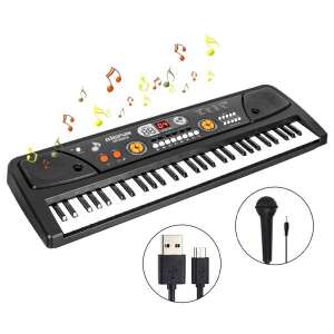 BigFun - 61 Billentyűs Elektromos Játékszintetizátor - Mikrofonnal