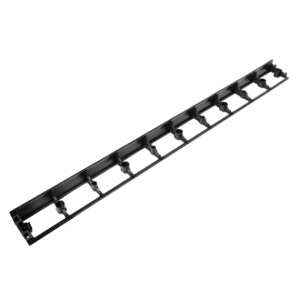 Black plastic garden edging, 1025mm long, 78mm high, OBRB78 - Garden Edging