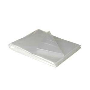 Clear plastic sheeting, 50x6m, multi-purpose, for covering, protecting, and sealing - Garden