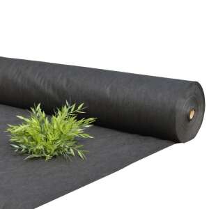Rulou de agrotextură neagră împotriva buruienilor, 50g/m², 1,6m x 50m, pentru combaterea buruienilor și menținerea umidității solului - Nonbrand Materiale de acoperire a solului, geotextile